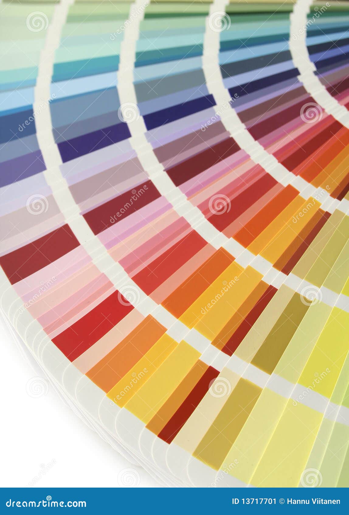 Spectrum Aqua Color Chart