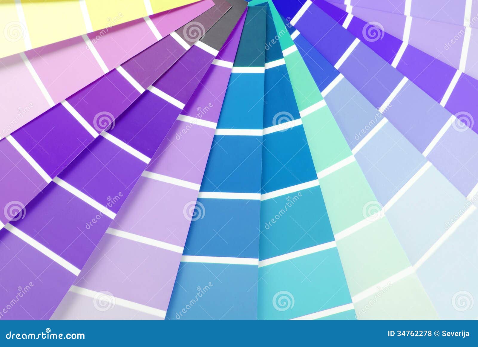 Lavender Blue Color Chart