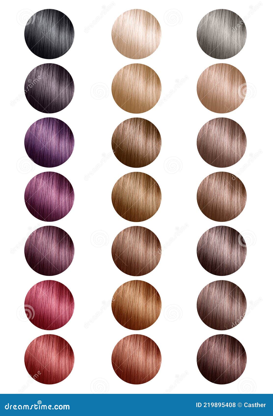 Some Brown Hair Colors Procreate Color Palette 30 1878870