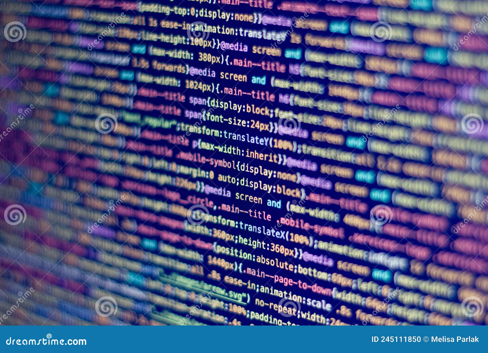 Color code background stock photo. Image of jquery, monitor 245111850