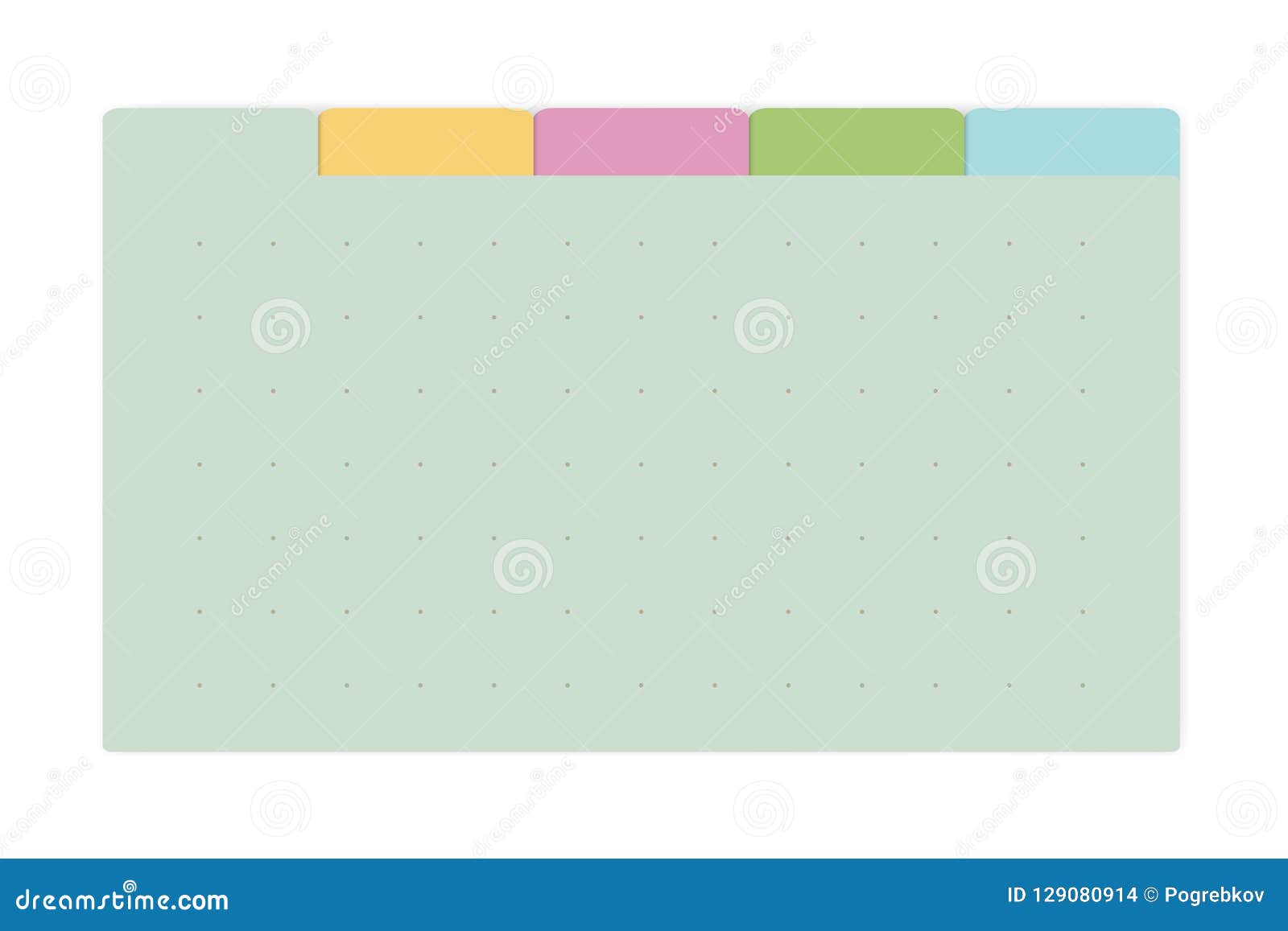 Tab Divider Template from thumbs.dreamstime.com