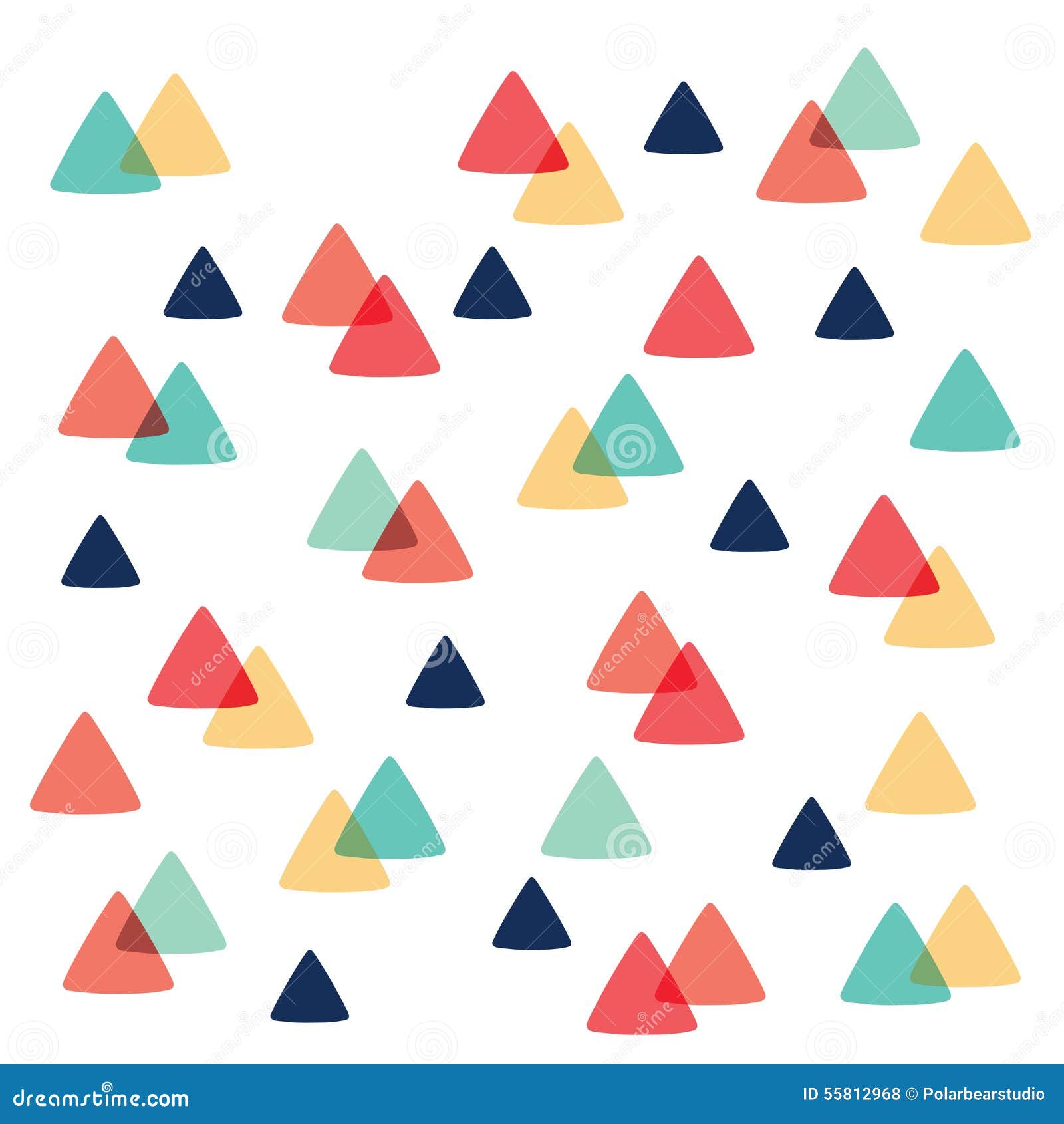 Color En Colores Pastel Curvado Del Modelo Del Triángulo Ilustración del  Vector - Ilustración de estilo, trendy: 55812968