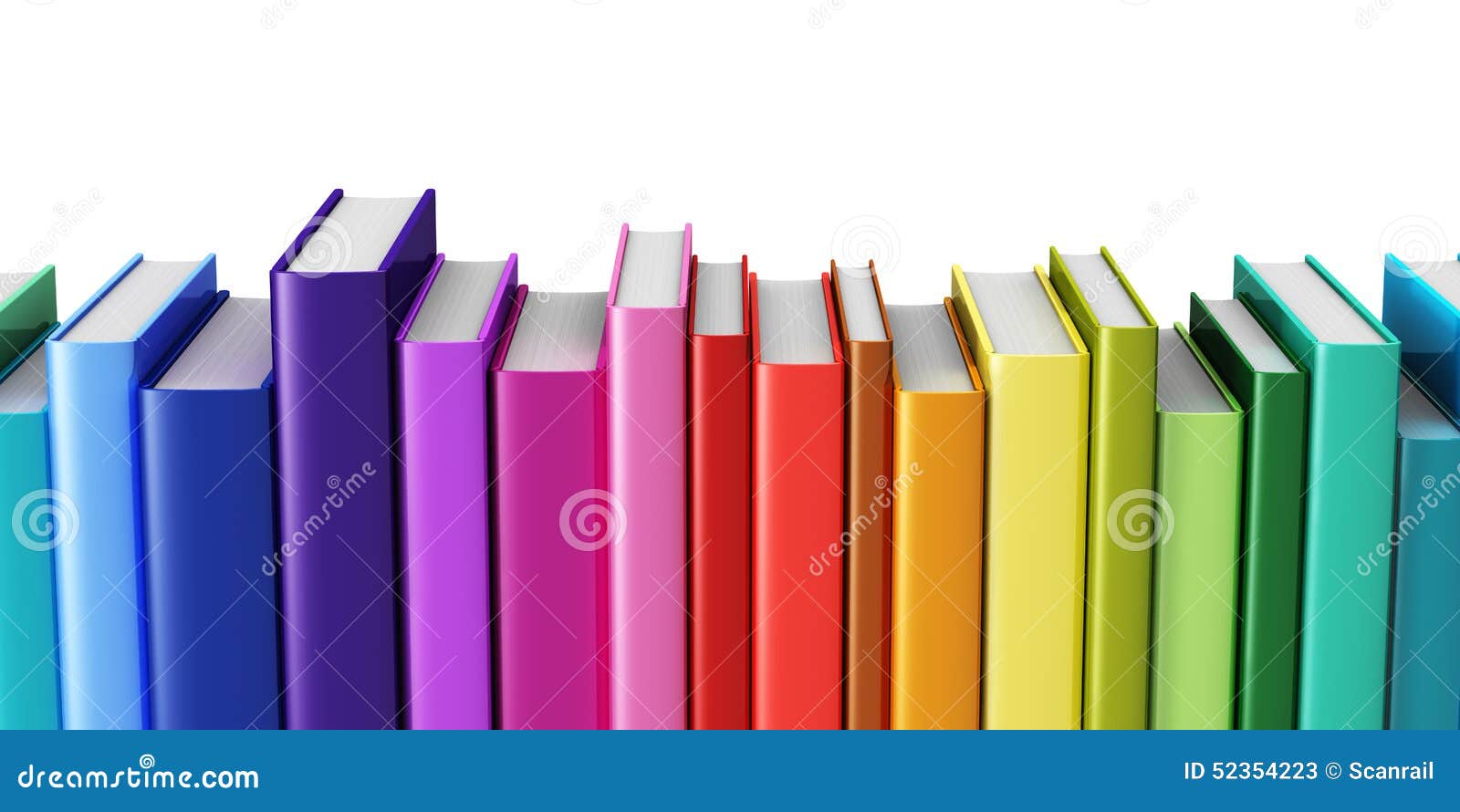 color hardcover books