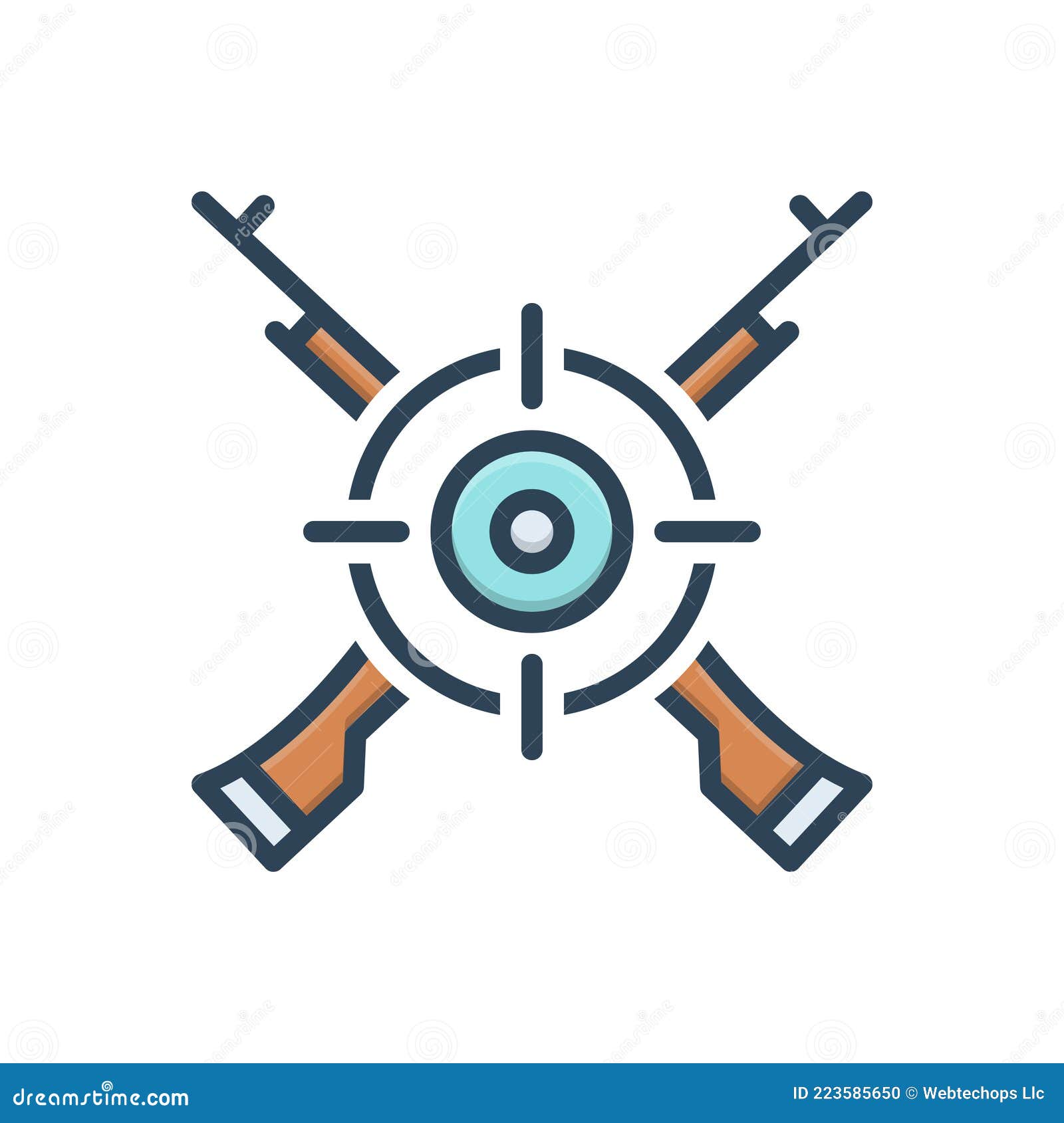 color  icon for marksman, sharpshooter and target