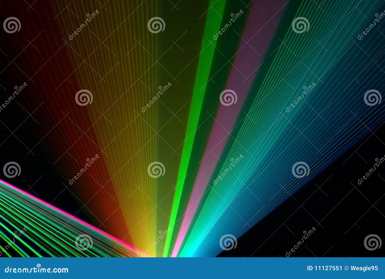 Color laser beams stock image. Image of beam, black, laser 11127551