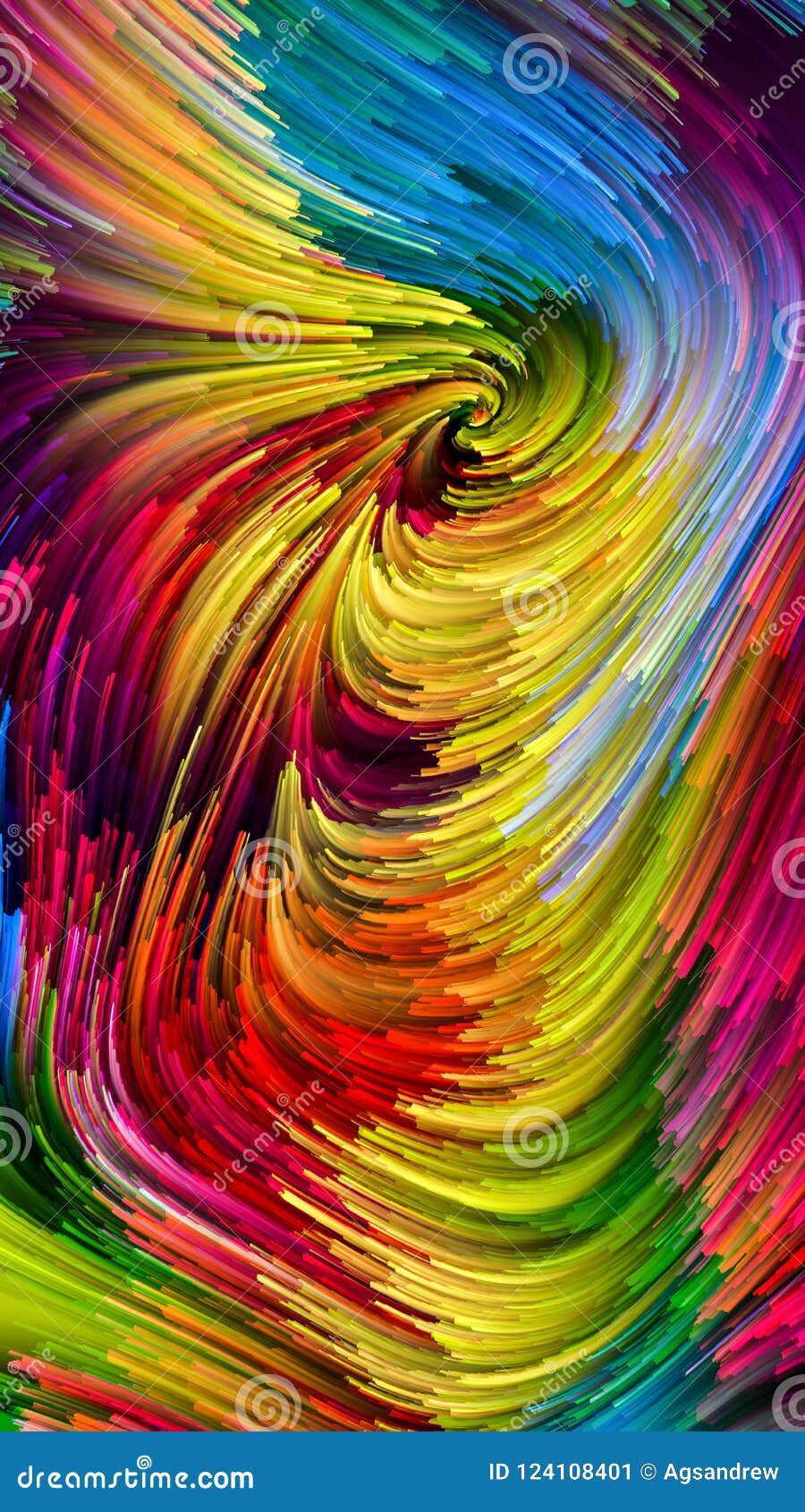Speed of Colorful Paint stock illustration. Illustration of energy