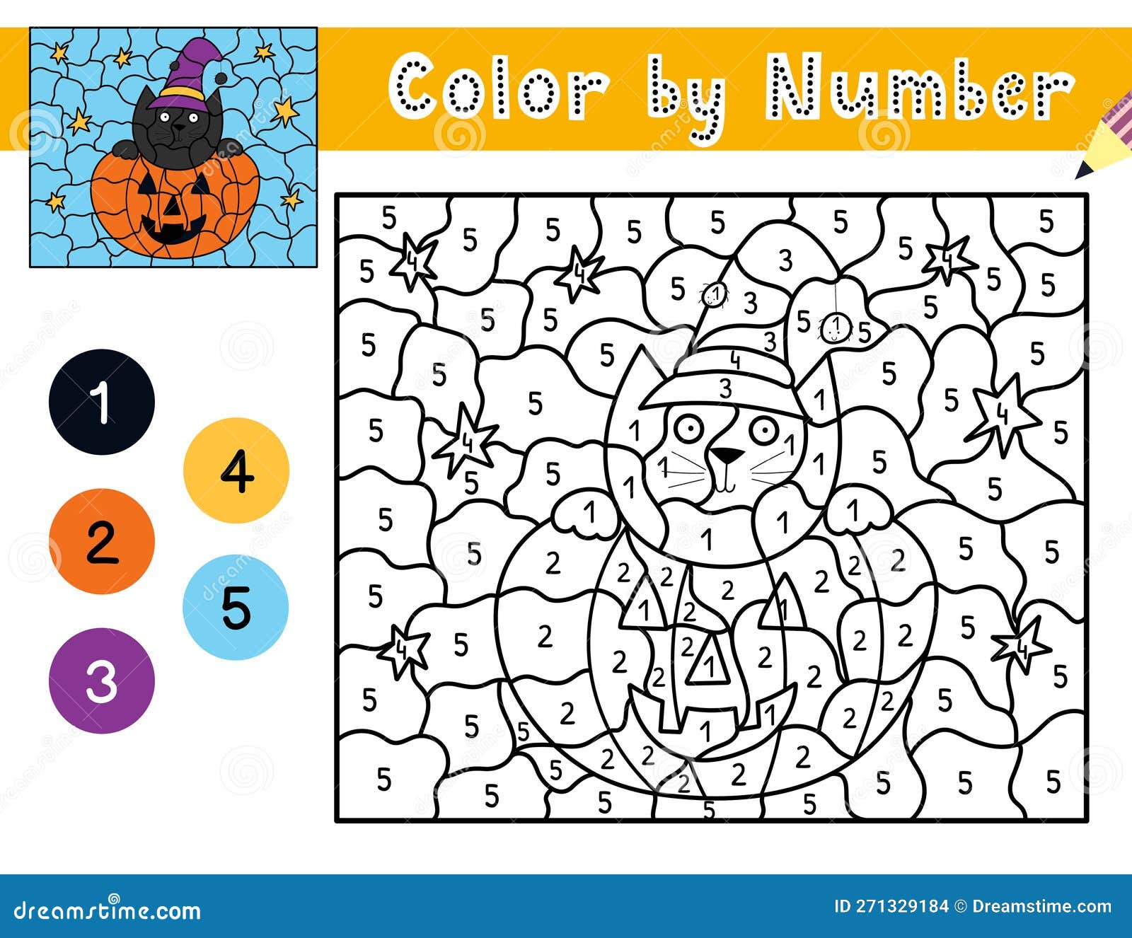 Color By Number Coloring Pages For Kids