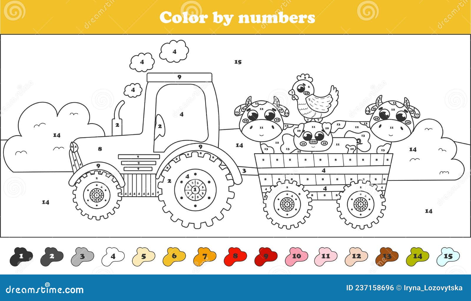 https://thumbs.dreamstime.com/z/color-numbers-page-tractor-farm-animals-cows-pig-hen-printable-worksheet-kids-agricultural-theme-237158696.jpg