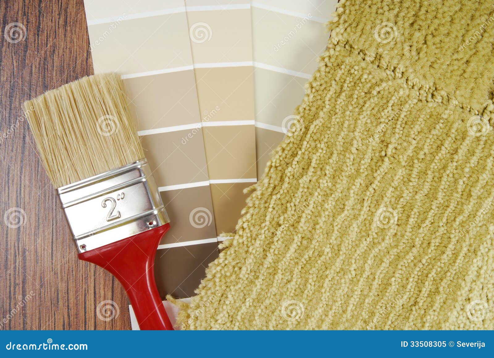 Color Paint and Carpet Choice Stock Image Image of decorate