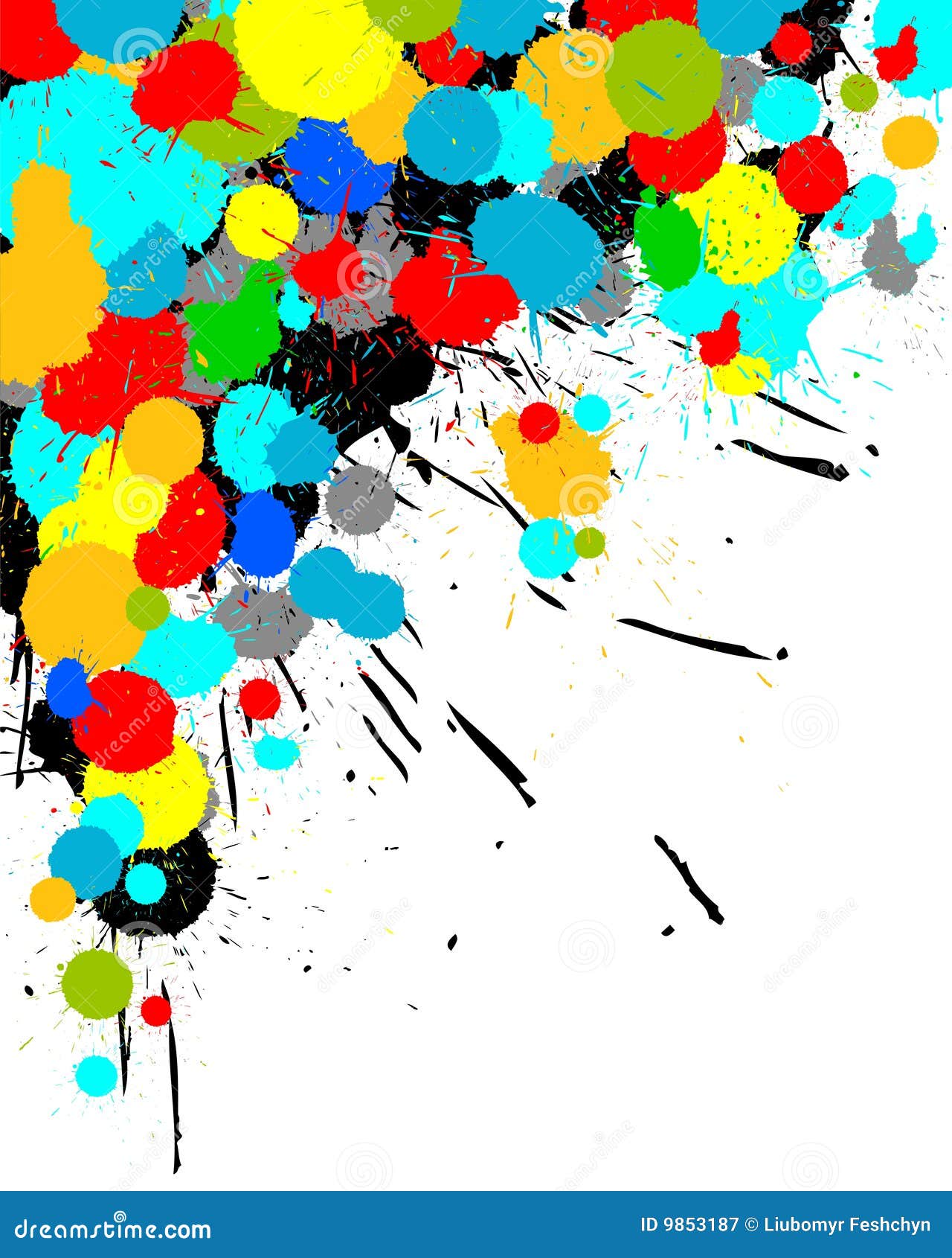 Color Paint color paint splashes background royalty free stock photography Color Paint color paint splashes background royalty free stock photography