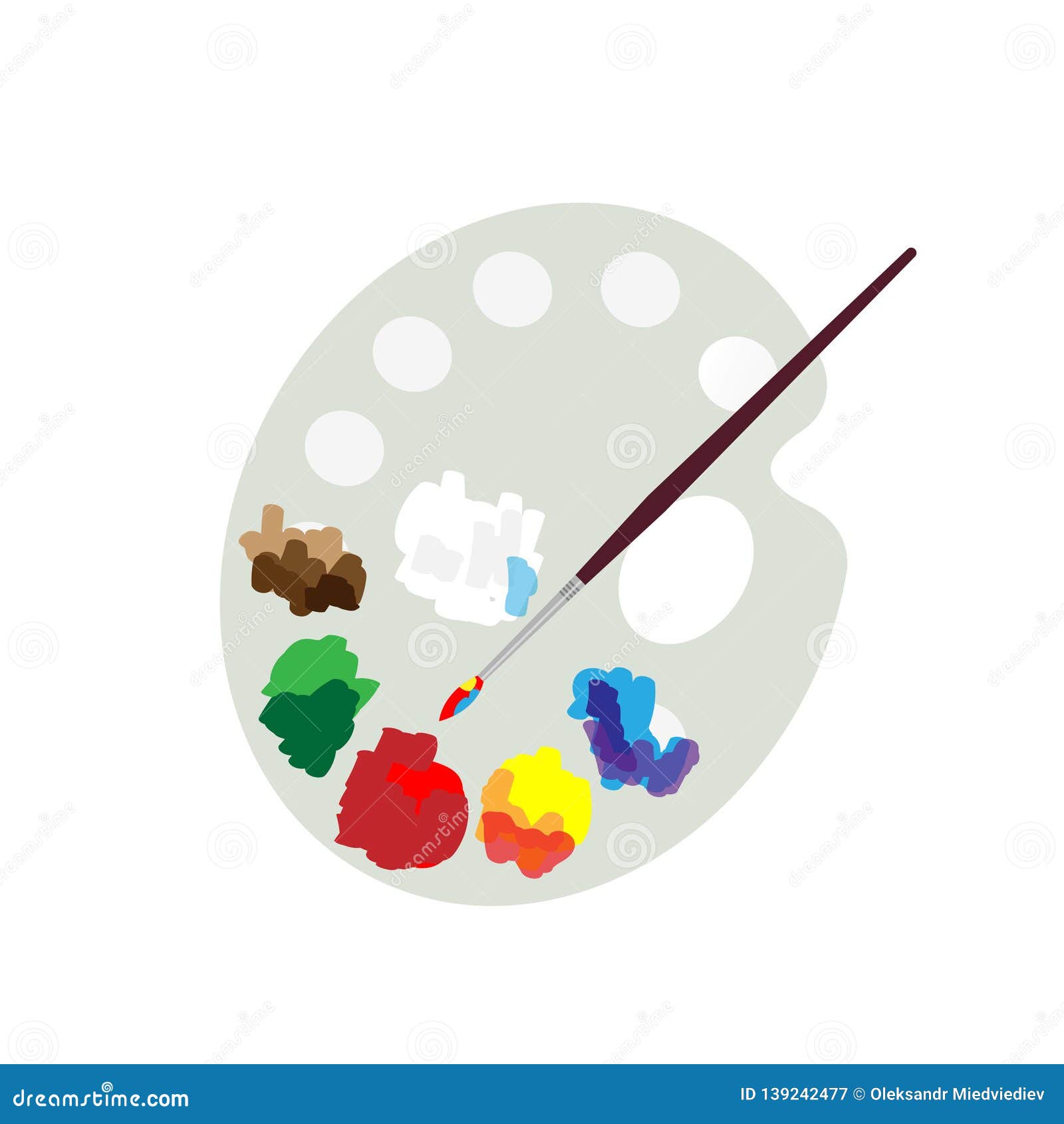 Paintbrush Stock Illustrations – 243,137 Paintbrush Stock Illustrations,  Vectors & Clipart - Dreamstime