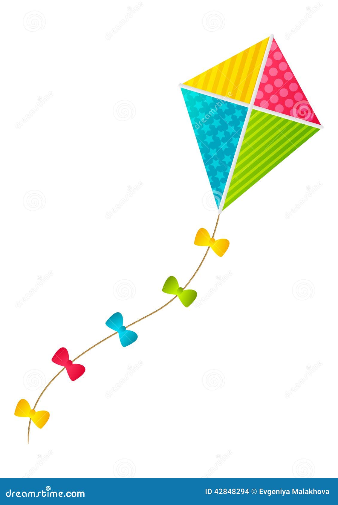 kite bow clip art - photo #19