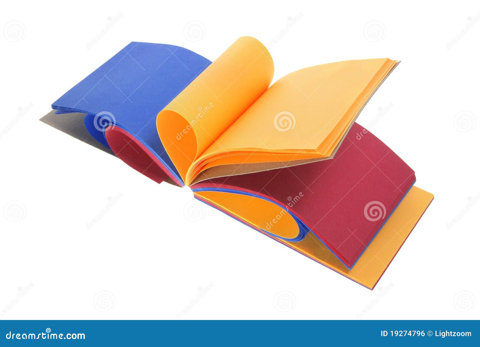 Color Paper Pad stock photo. Image of papers, selection 19274796