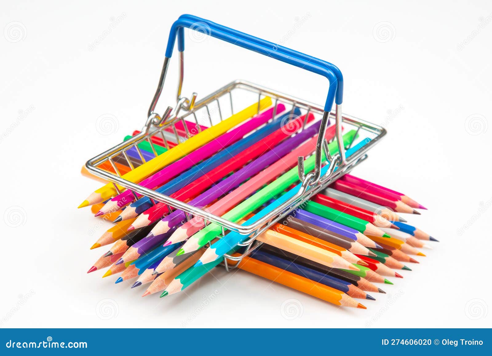 Color Pencil. Set of Colored Pencils for Drawing on a White Background Stock Photo Image of