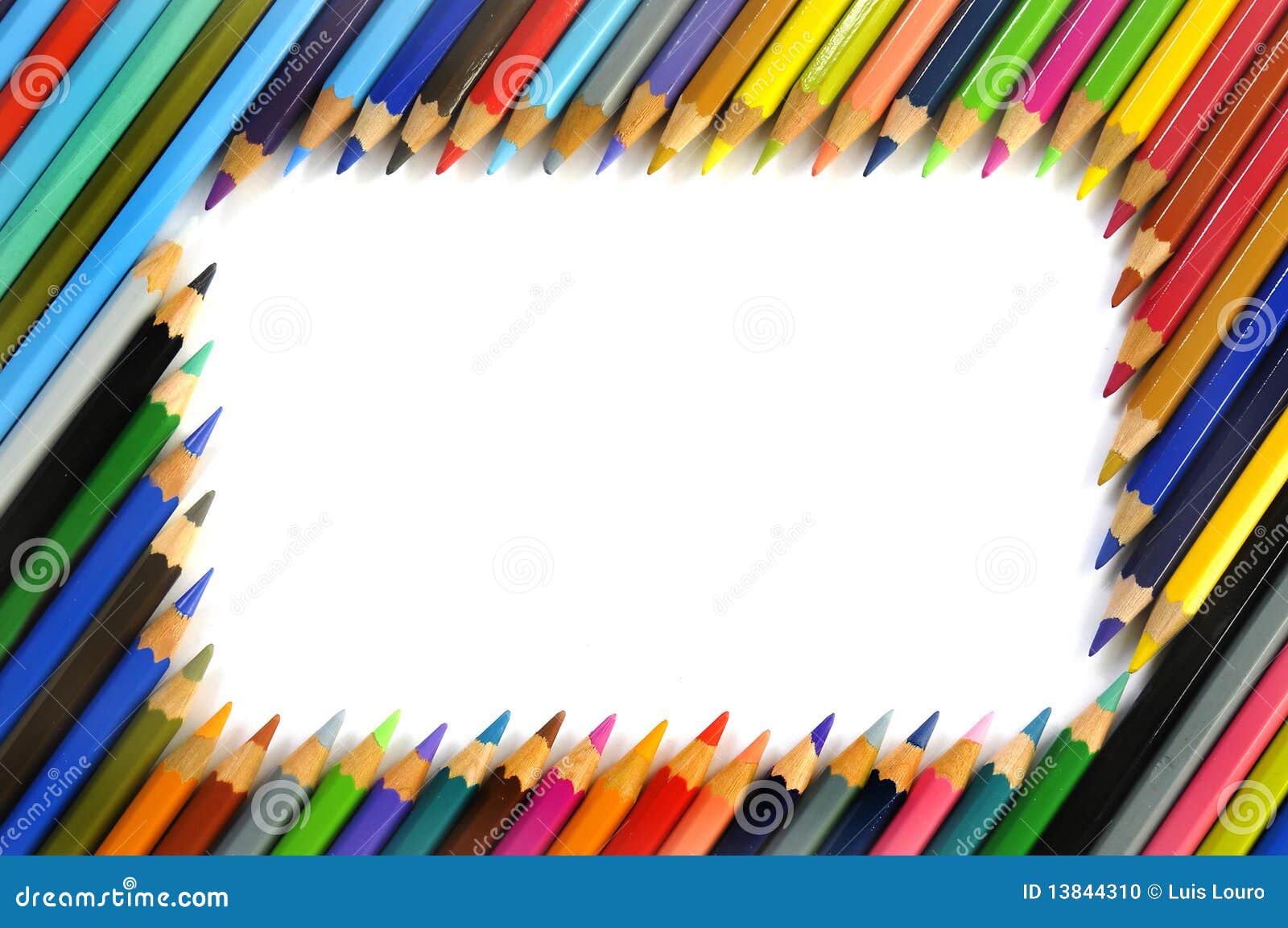 Color pencils stock photo. Image of backgrounds, abstract - 13844310