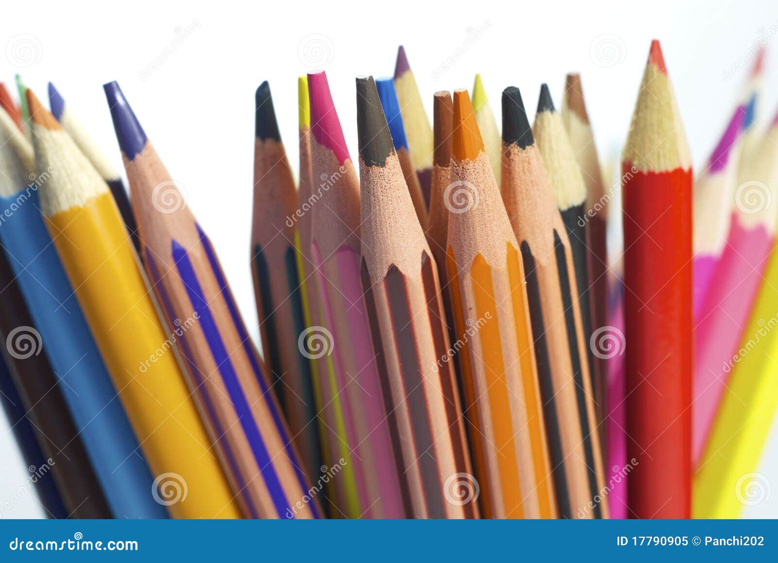 Color pencils stock image. Image of isolated, pencil - 17790905