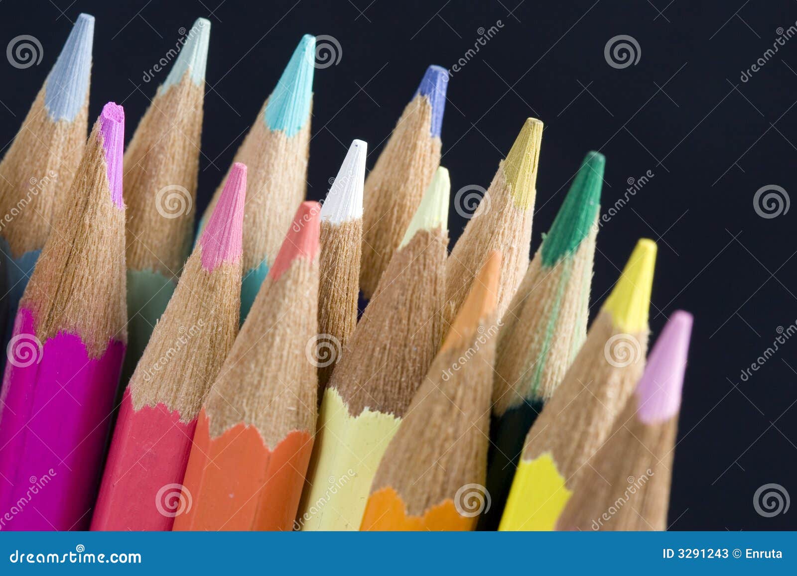 Top view of baby's hand drawing with green pencil on white paper with the  set of colour pencils. Kids painting concept. Copy space for text. Mockup  Stock Photo - Alamy