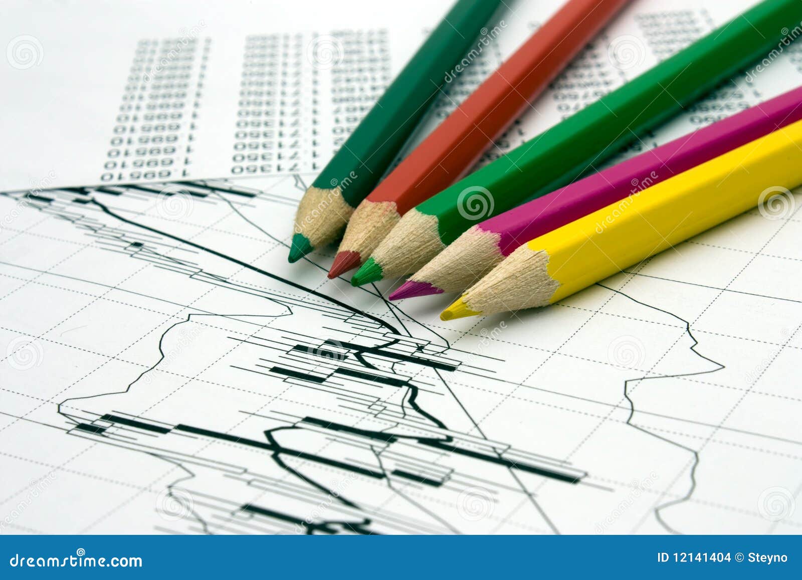 Pencil Numbers Chart