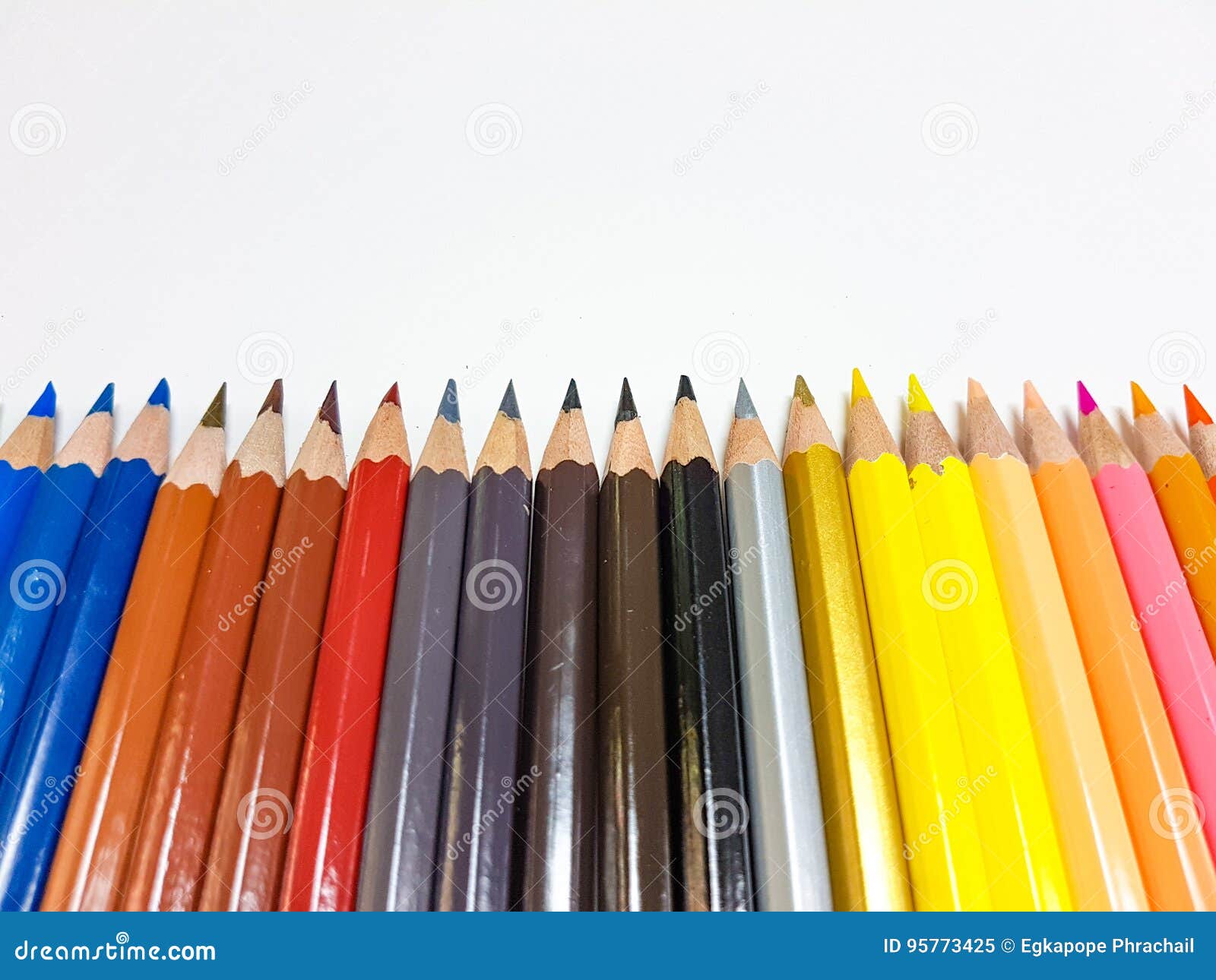 Color pencils stock image. Image of product, color, pencil 95773425