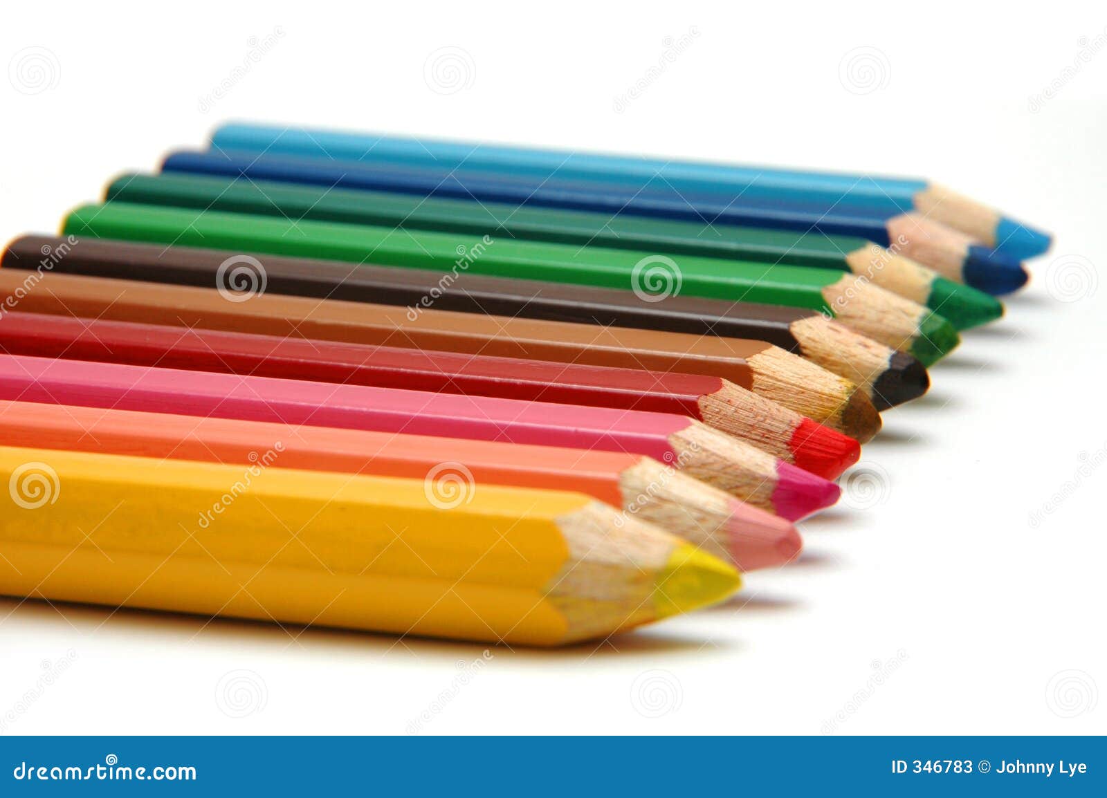 Color Pencils2 stock image. Image of write, drawing, arrange - 346783