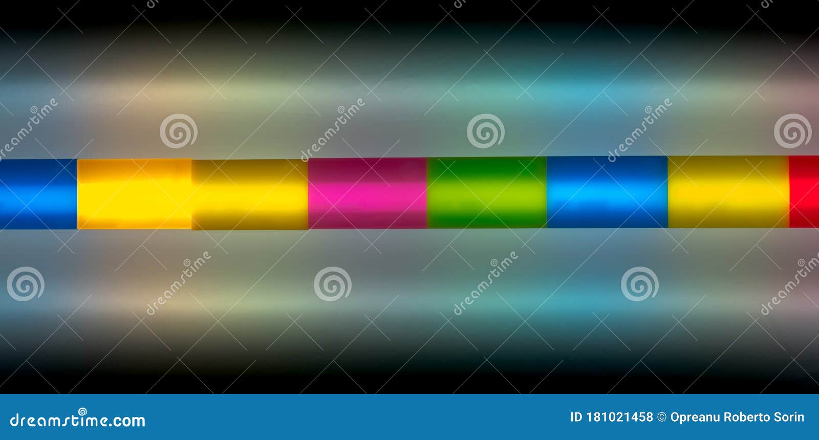 color plastic  plexiglass backlit with leds