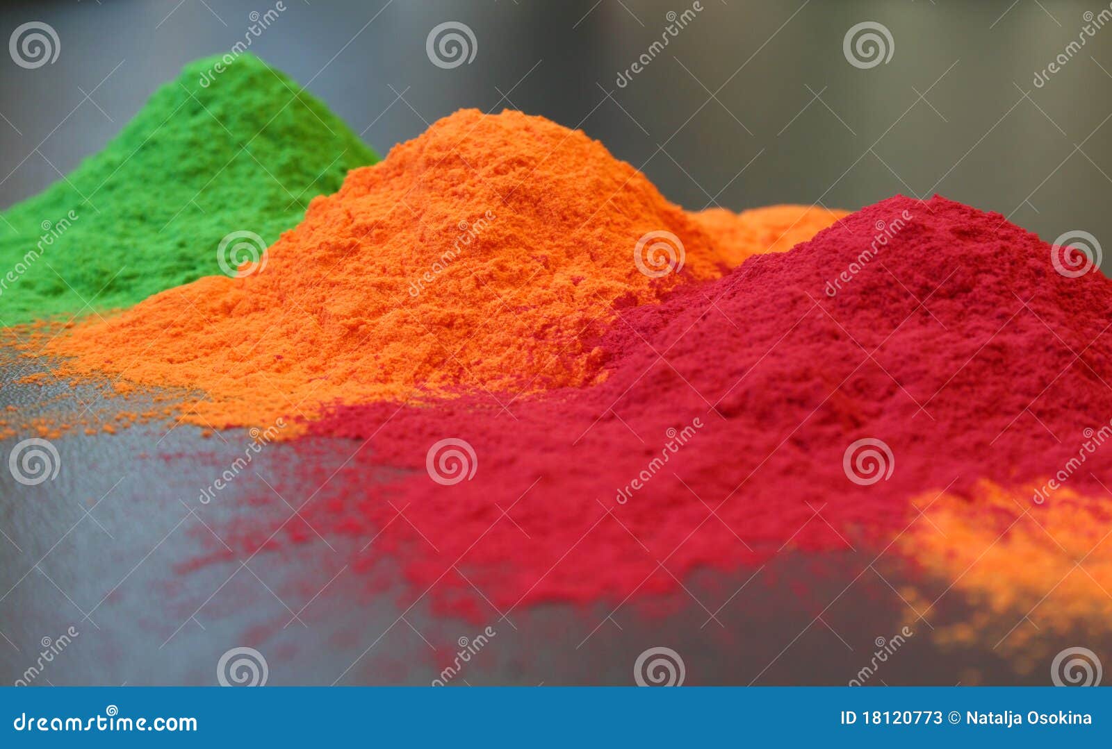 color powder