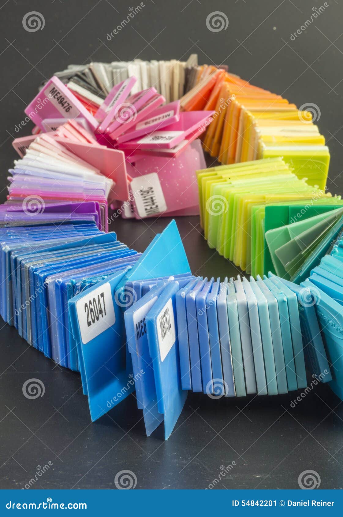 Color Samples RoyaltyFree Stock Photography 54842201