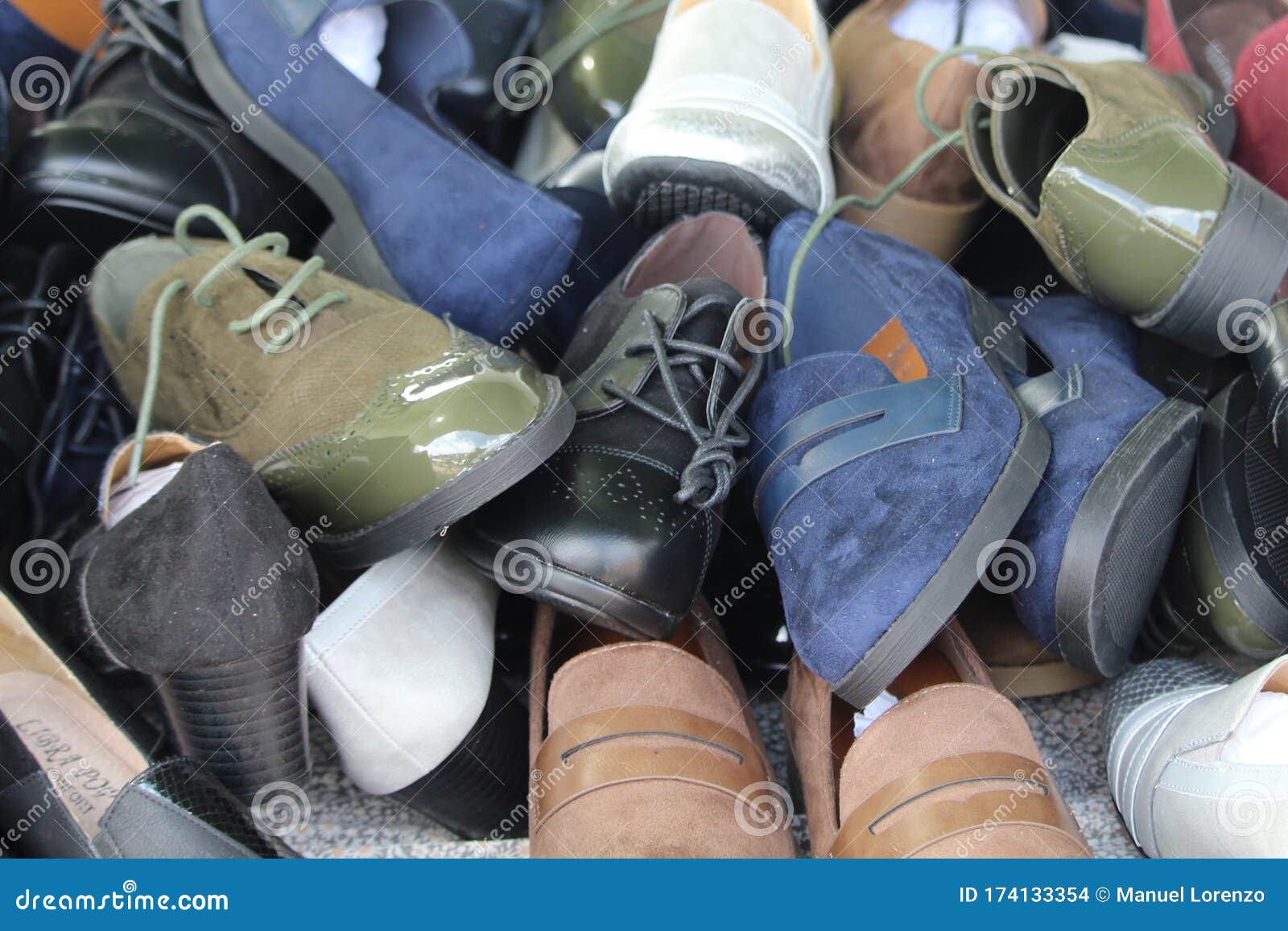 Color Shoe Very Beautiful and High Quality Editorial Stock Image Image of cropped, child