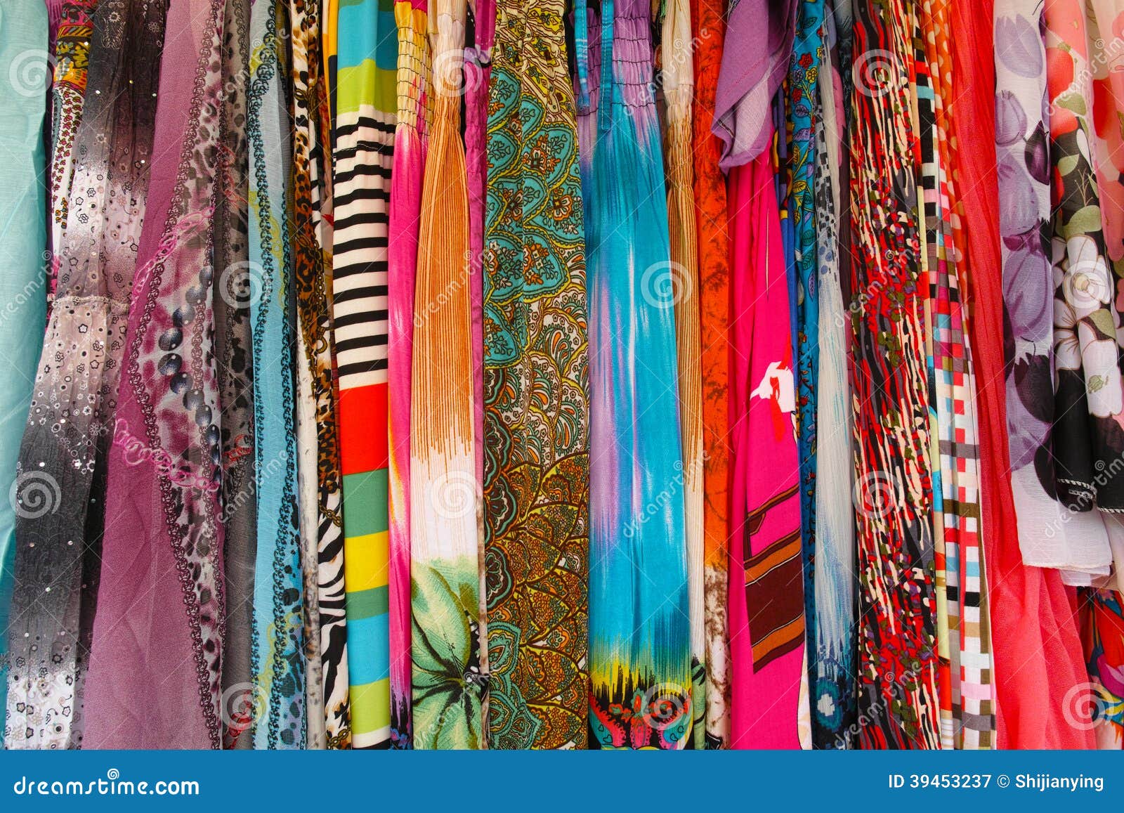 Color skirts stock image. Image of textiles, skirt, embroider - 39453237