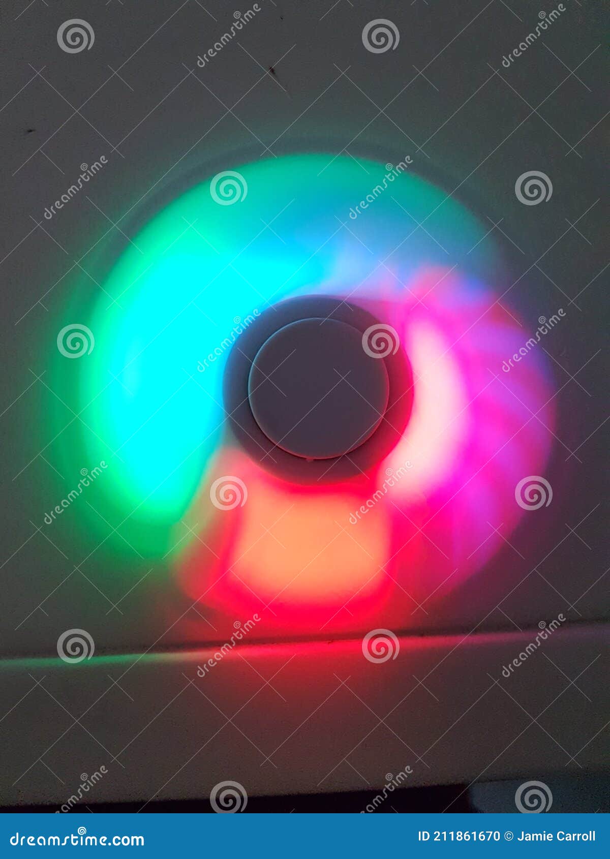 3 Color Spinning Wheel Hypnotising Stock Photo Image of spinning