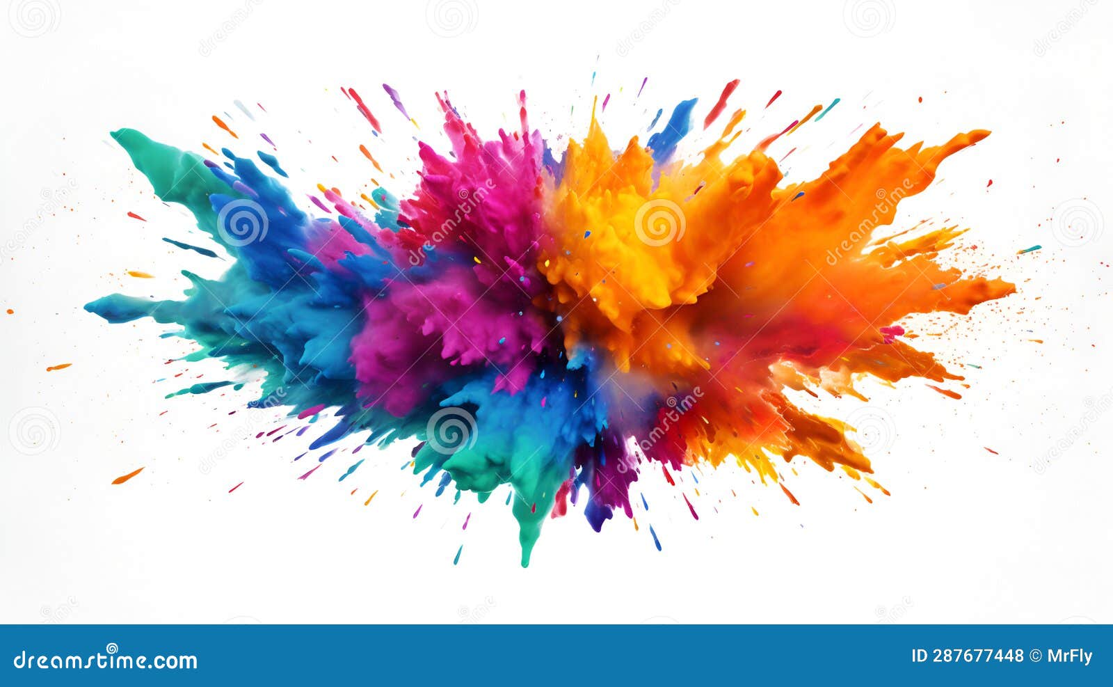 color splach background