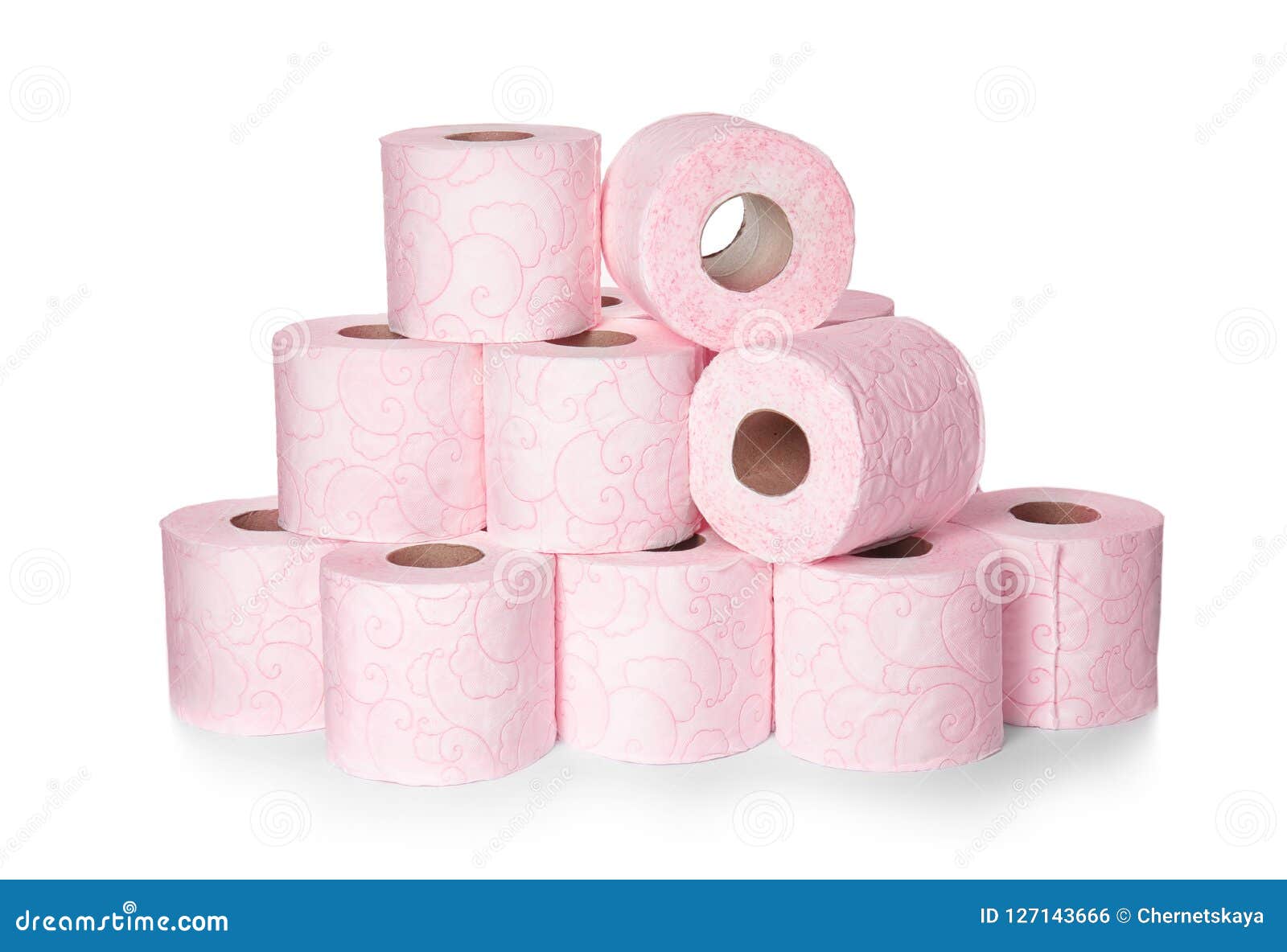 Download Color toilet paper rolls stock photo. Image of health - 127143666