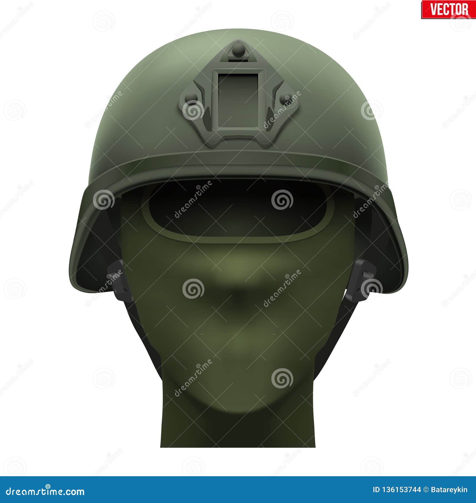 Casco Militar PVC Verde - Accesorio Adulto Temática Militar