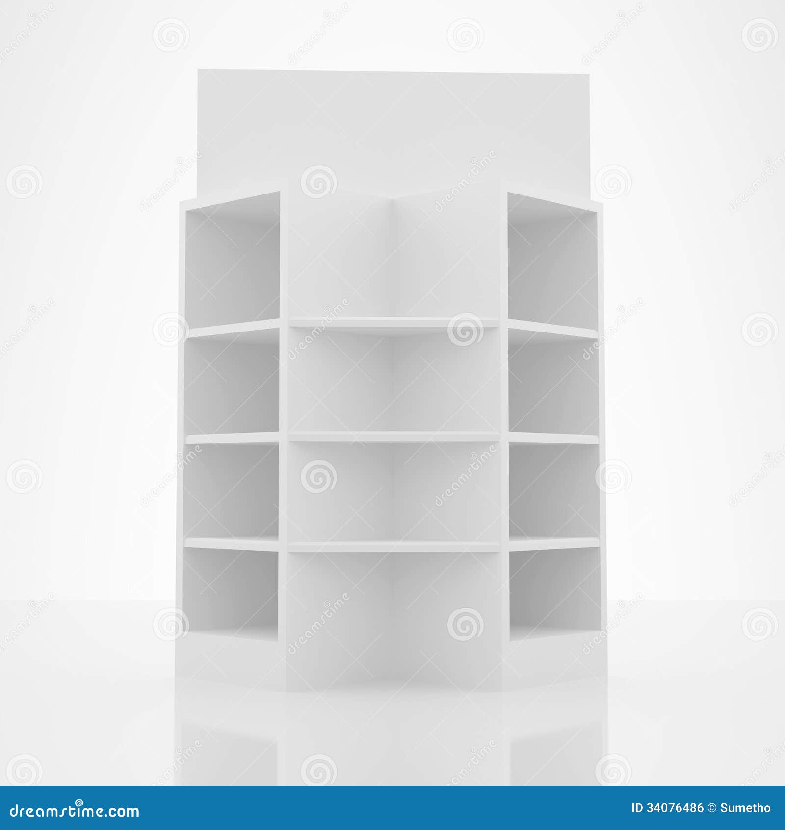 Color White Shelf Design Royalty Free Stock Image Image 34076486