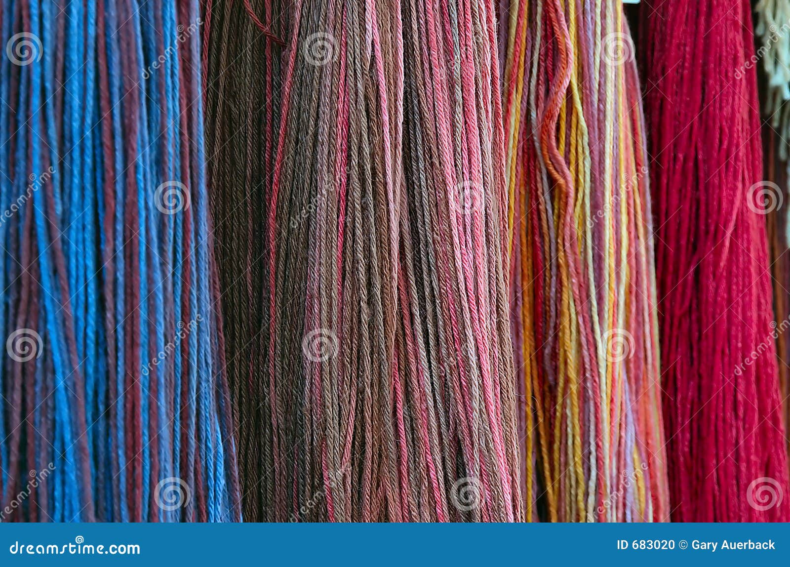 Color yarn display stock photo. Image of fair, yarn, material 683020