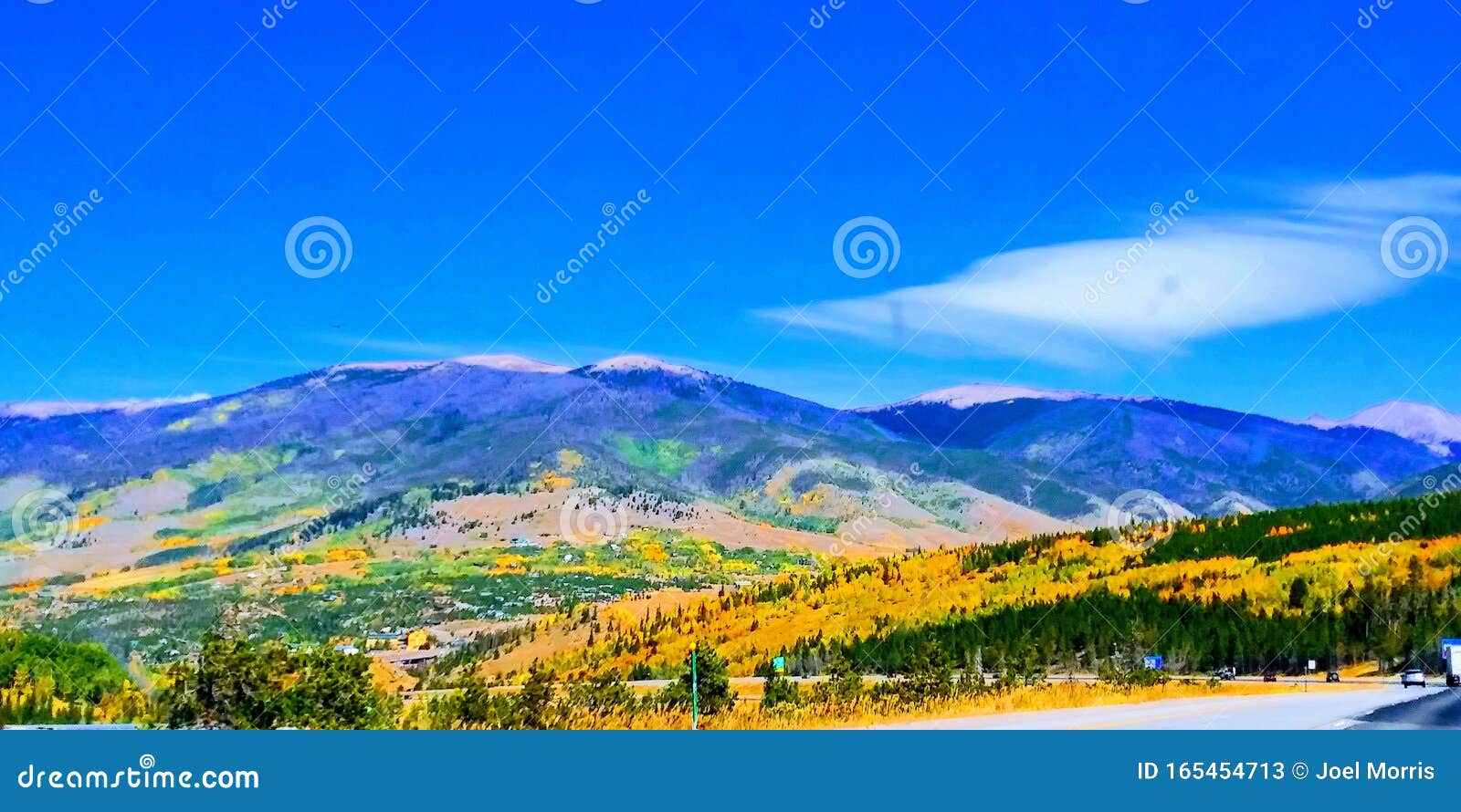 Colorado fall in vail stock image. Image of vail, mountains - 165454713