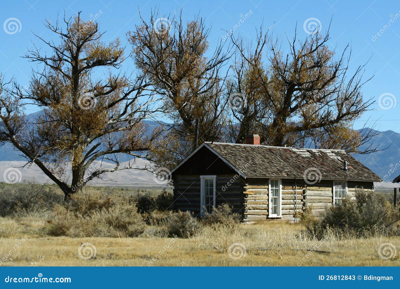Colorado Homestead stock image. Image of mountains, homestead 26812843