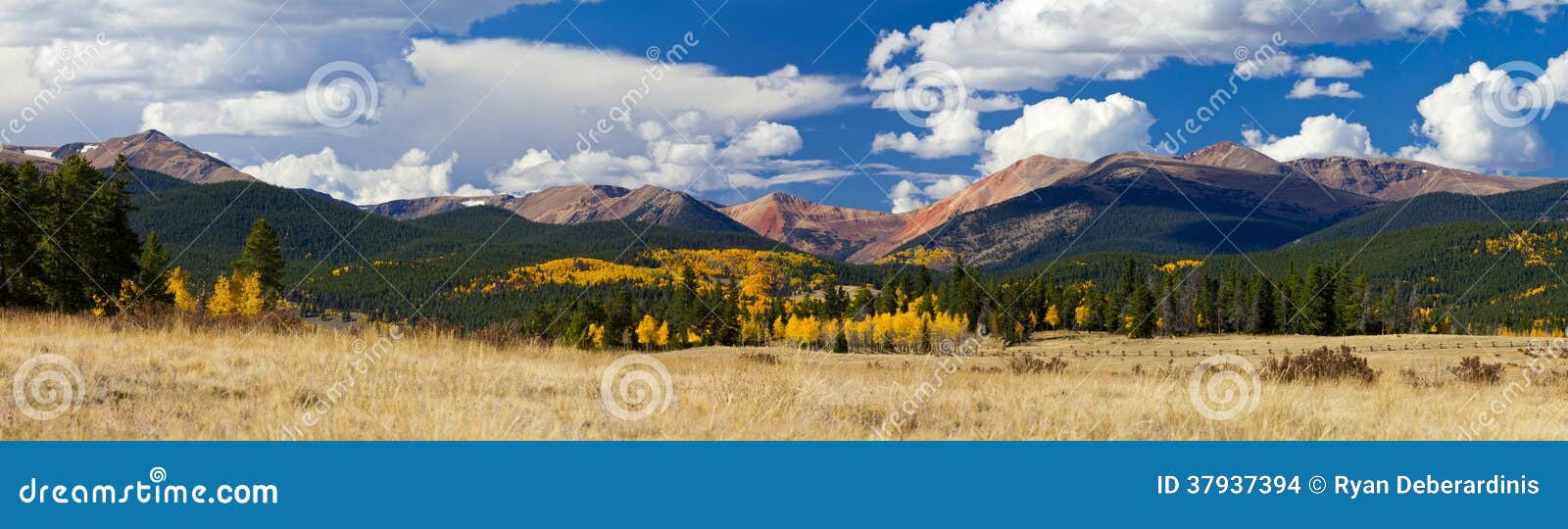 colorado rocky mountains in fall