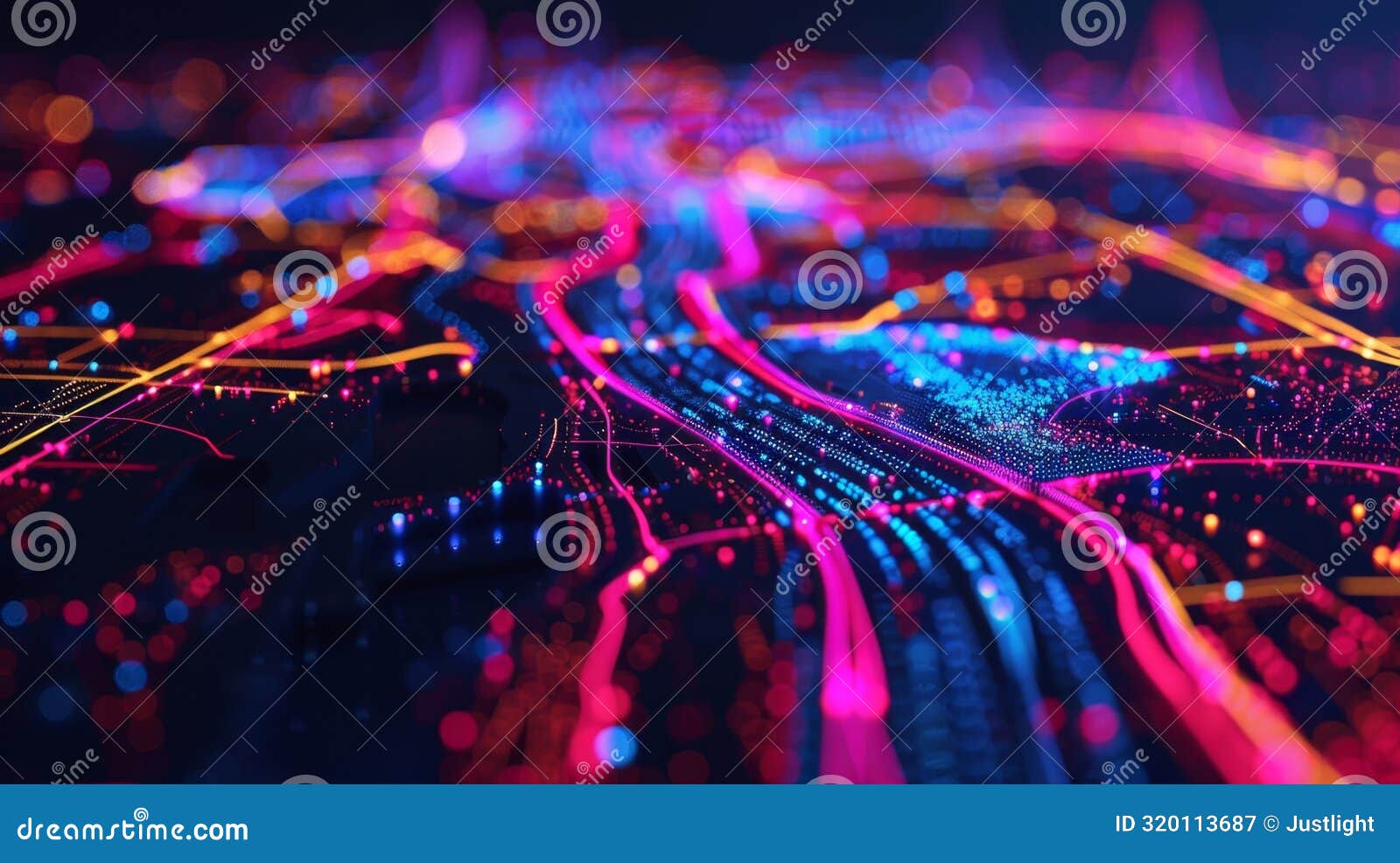 a colorcoded map showing the average speed of vehicles on different roads using realtime data