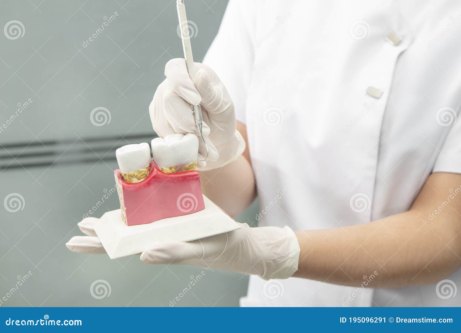 Colored Brackets, Close Up Dentist Instruments Stock Image Image of