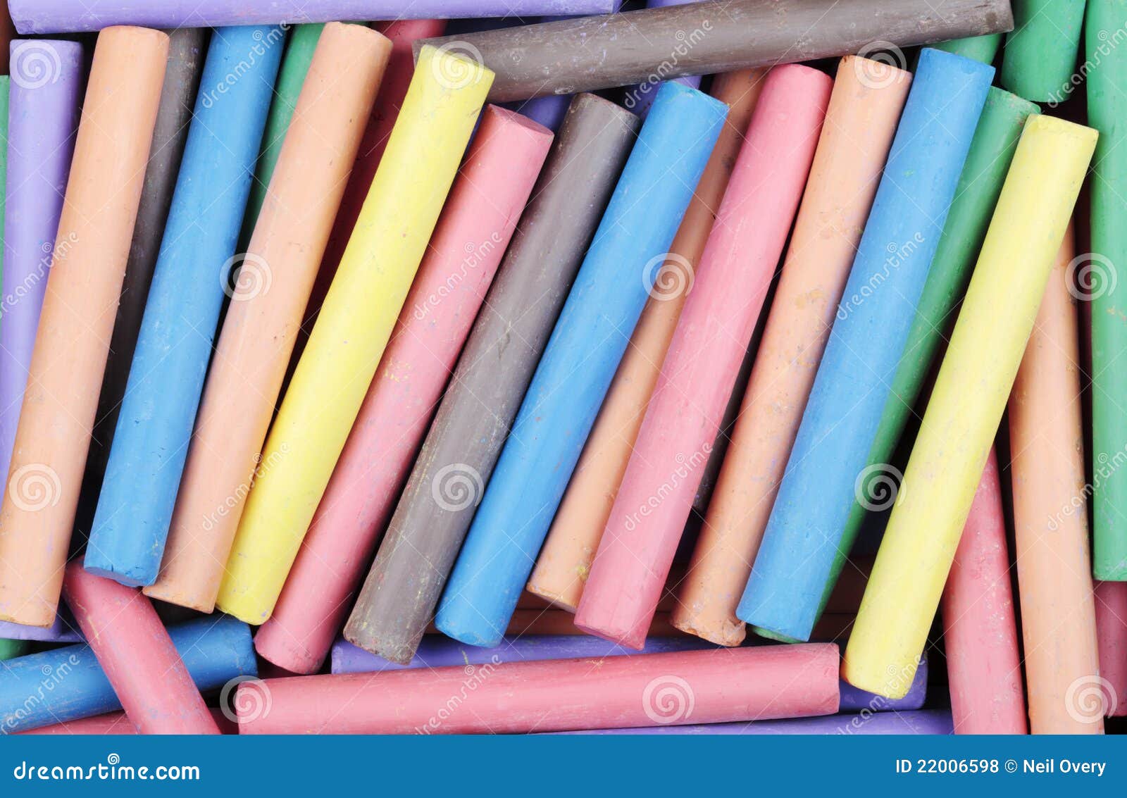 Colored Chalk stock photo. Image of green, angle, background