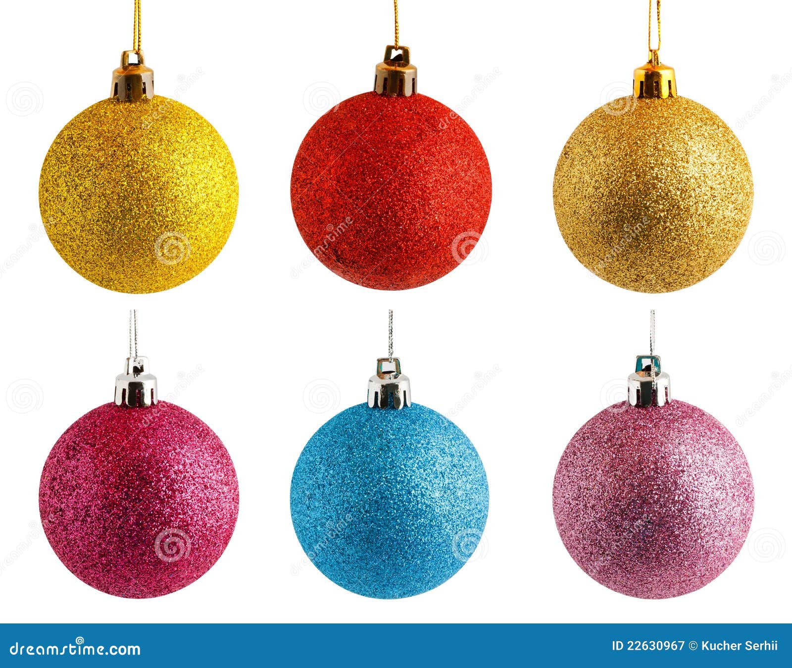 Colored Christmas balls stock image. Image of celebration 22630967