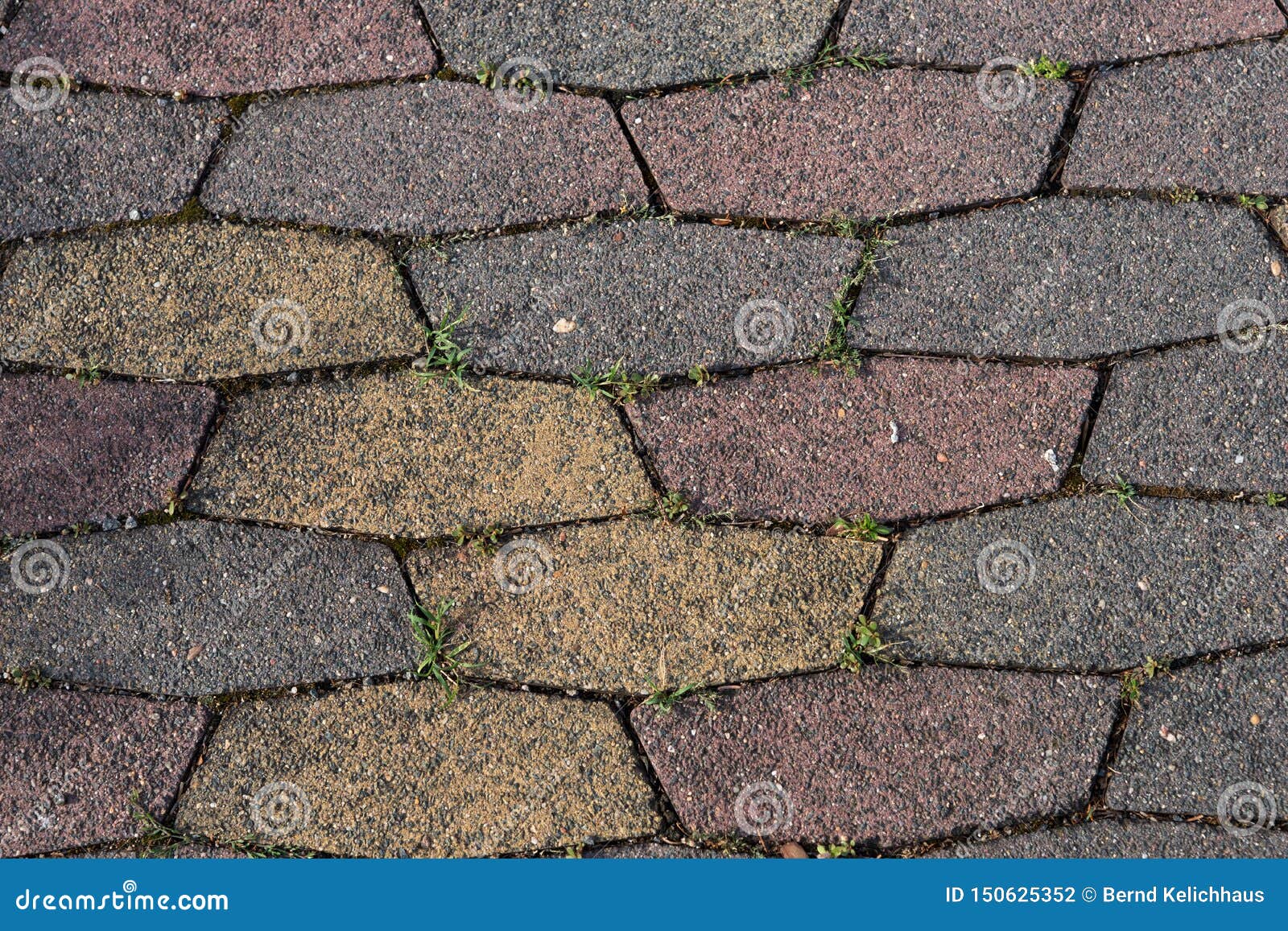 Colored Concrete Paving Slab Texture Stock Photo Image of