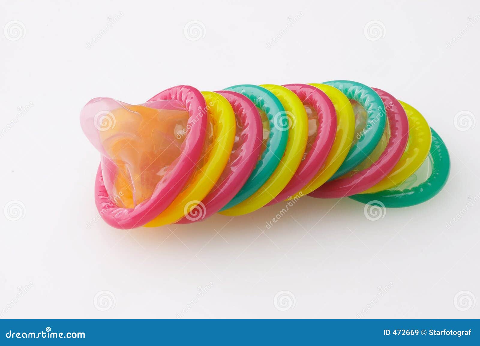 Colored Condoms - Farbige Kondome Stock Image - Image of liebe, date ...