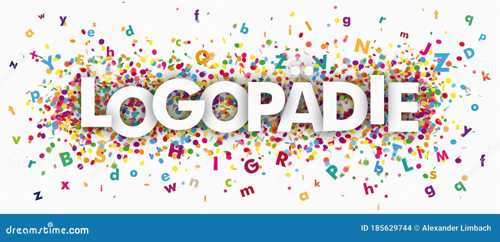 colored confetti logopaedie
