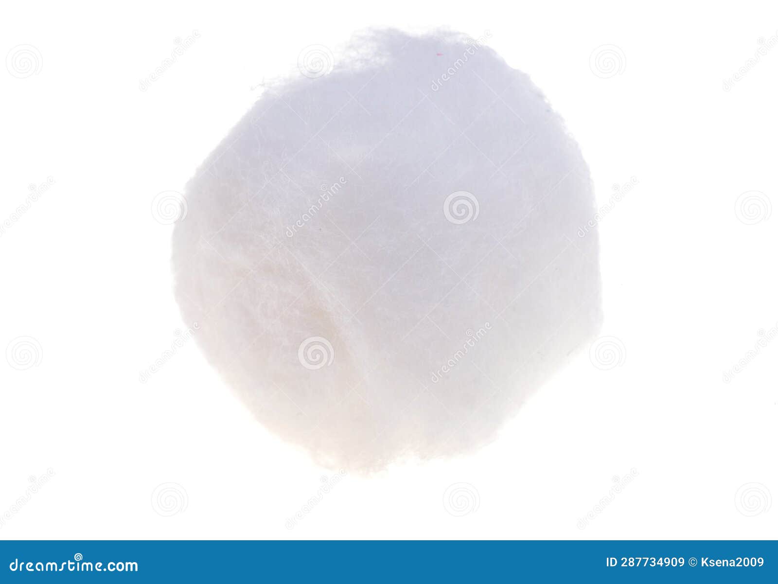 Colored Cotton Balls Isolated Stock Image Image of closeup, blue