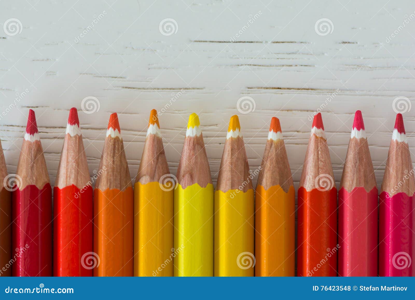 Colored crayon tips stock photo. Image of blue, bunch 76423548