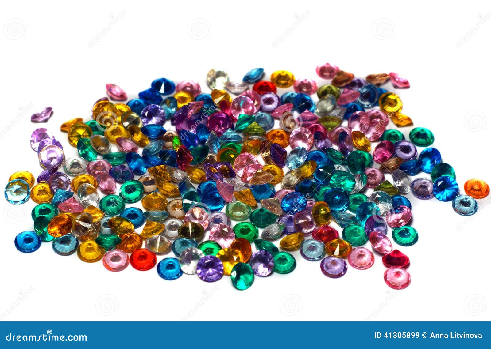 Colored Crystal Rhinestones Stock Image Image of colored, jewelry