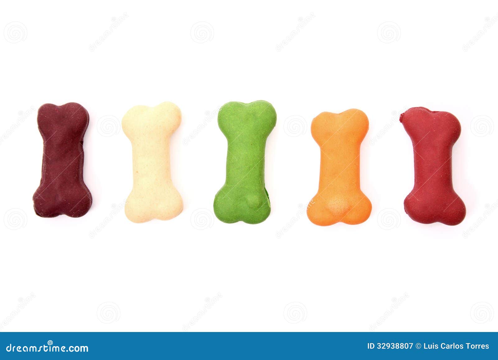 Colored dog biscuits stock image. Image of food, meal - 32938807