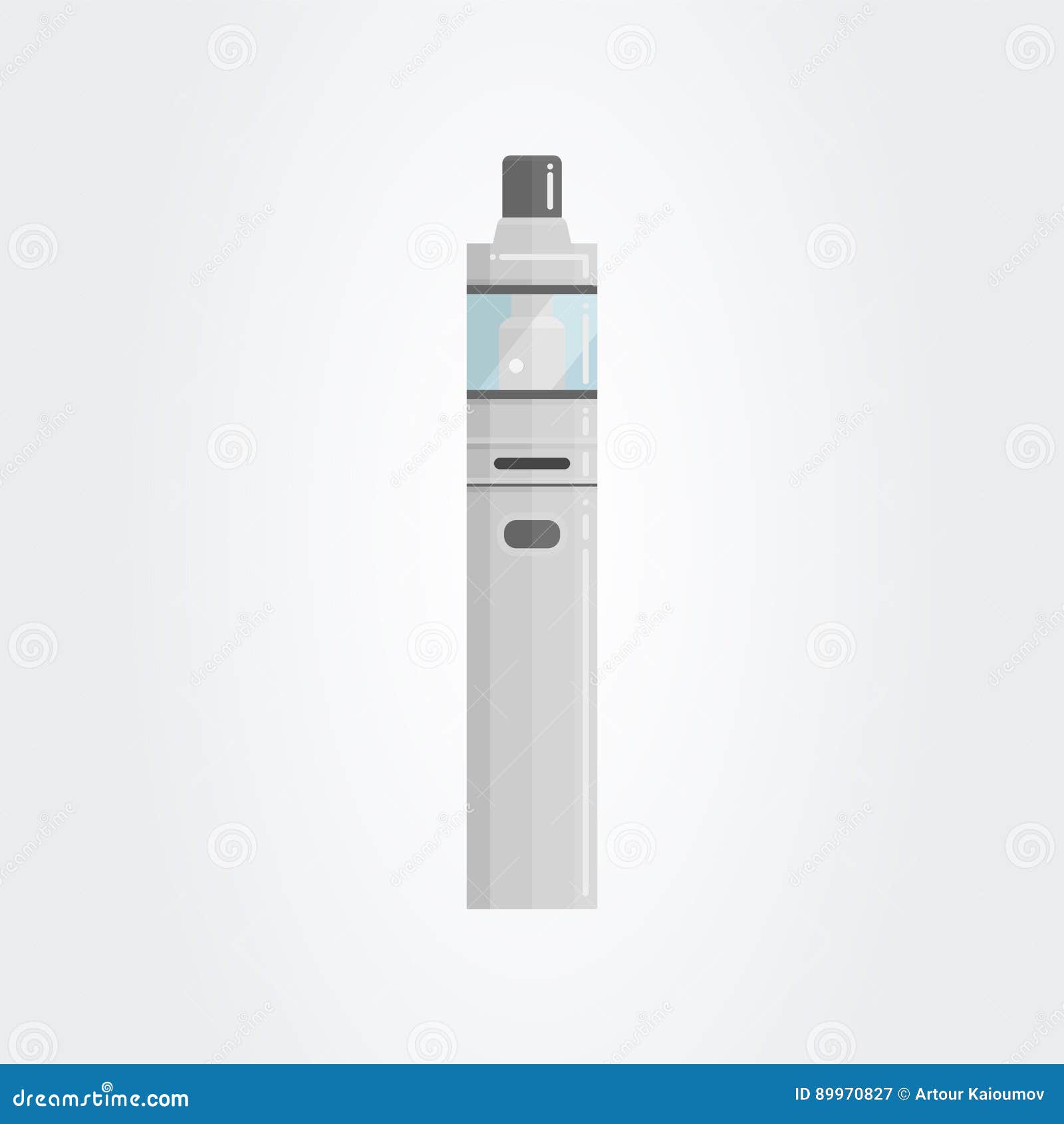 colored flat vaping device. part of big set. 02